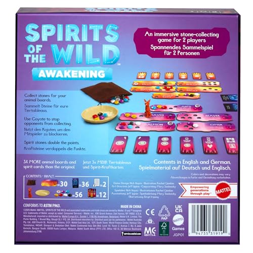 Mattel Games Spirits of the Wild: Awakening Brettspiel ab 10 Jahren – Ansicht 6