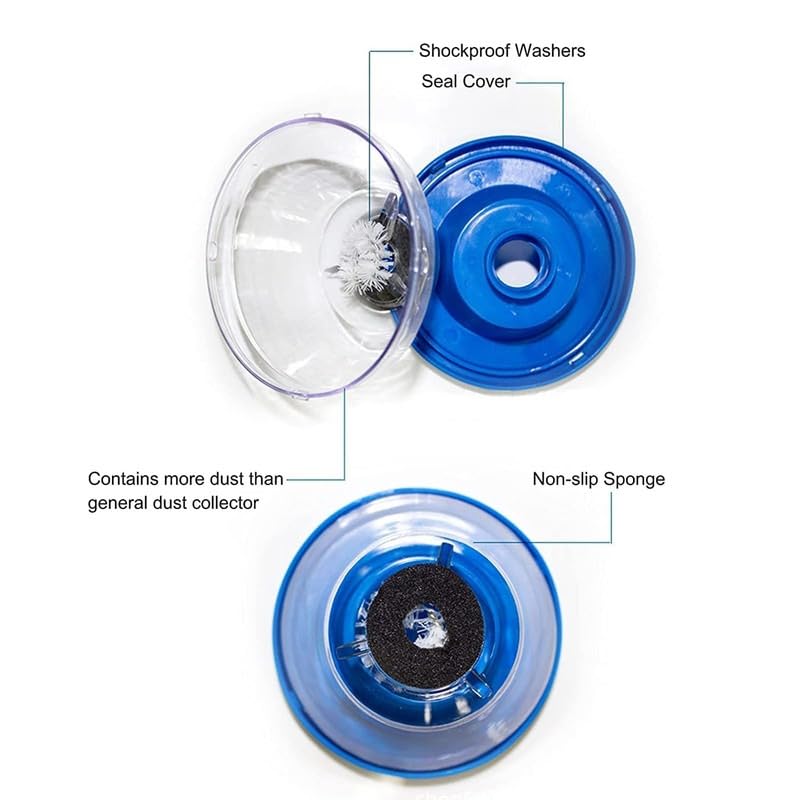 THS Drill Dust Collector catcher Attachment, Electric Drill Dust Cover Ash Bowl Accessory Dustproof Device Electric Hammer for Home Reusable Drilling Wood Wall working 2