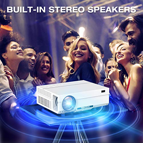 TOPVISION-Proyector-Cine-en-Casa-9000-Lumenes-Proyector-LCD-Full-HD-Nativo-1080P-Soporte-4K-300-Proyector-DomesticoProfesional-para-Telefono-InteligentePCTV-BoxLaptopPS4PPTEXCEL