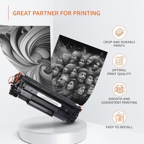Image of CANOFF 12A Easy Refill LaserJet Toner Cartridges for HP LaserJet M1005 MFP,1020,1010 /1012 /1018 /1022 /1022n /1022NW /3015 /3020 /3030 /3050 /3050z /3052 /3055 /M1319 /M1319F MFP (Q2612A Easy Refill)