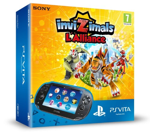 Console PS Vita WiFi + jeu à télécharger InviZimals : L'Alliance + Carte Mémoire 4 Go