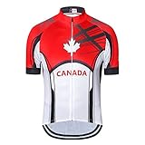 Weimostar Men's USA Cycling Jersey Short Sleeve Biking Shirts Breathable with Pokects