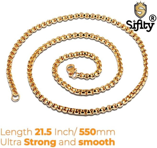 Gold Plated Jesus Christ Coin Necklace Medallion, Christian Prayer Crucifixion Pendant, For Men, Him, Boyfriend 22 Inch | Cadenas Para Hombres - Image 5