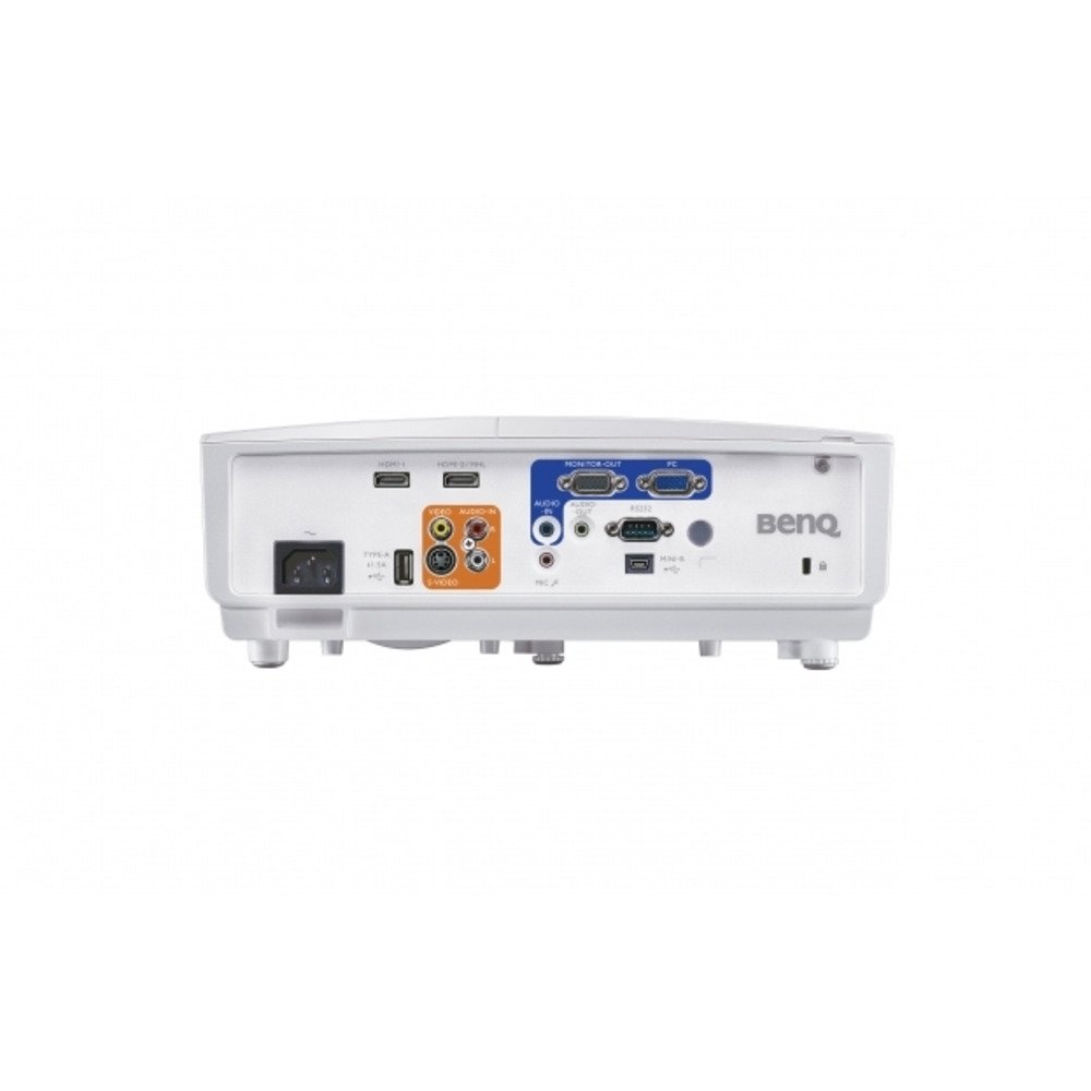 BenQ MH741 Videoproiettore, FHD, Luminosità 4000 Ansi Lumen, Contrasto 10.000:1, 2 x HDMI 1.4a, Bianco [Vecchio Modello]