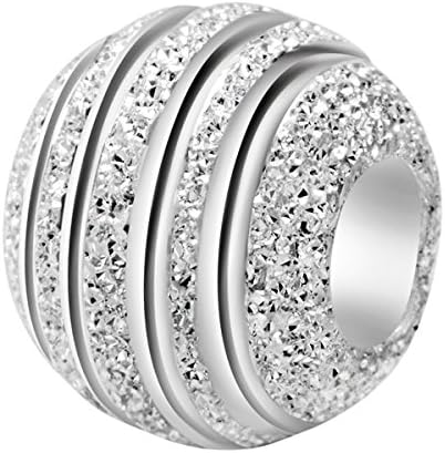 CHANGEABLE 925 Sterling Silver Charms for Bracelets (Balling Pure Kugel)