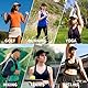 PivotWing Cap Damen Basecap Damen UPF50+ Baseball Cap Kappe Damen Leicht Cappy Frauen Running Cap Pferdeschwanz Sommer Baseball Caps Zopf für Hiking Laufen Tennis Golf Draussen Sports Schwarz 56CM