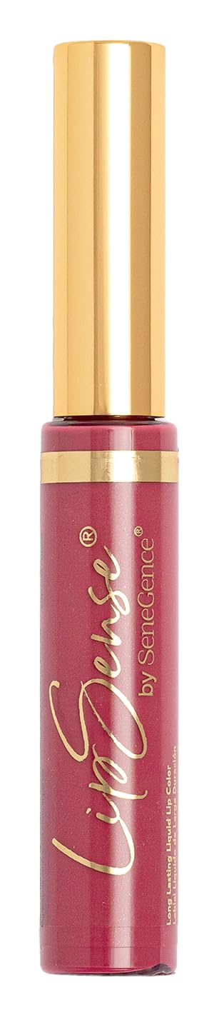 SeneGence LipSense Long-Lasting Liquid Lipstick – 18-Hour Wear, Waterproof, Transfer-Proof, Paraben-Free, Vegan, Cruelty-Free Lip Color in Multiple Shades
