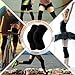 Hercicy 2 Pairs Extended Volleyball Knee Pads Soft Breathable Knee Pads for Men Women Knees Protective Long Leg Sleeve for Volleyball Football Dance Yoga Tennis Running Cycling Workout Climbing