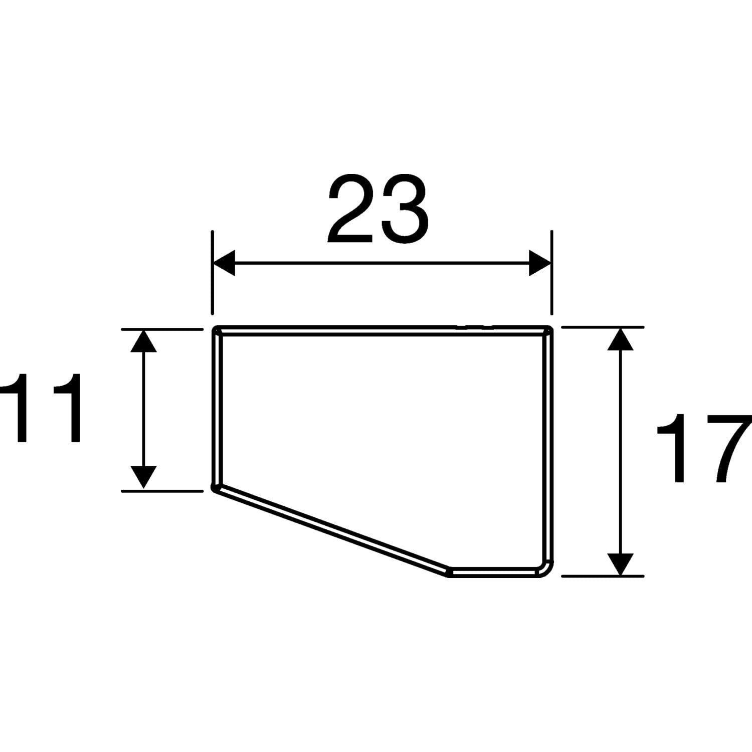 L&S Lugano Unterbauleuchte 900mm - LED DualColor 3000K/4000K, Küchenleuchte mit IR-Schalter, schwarz