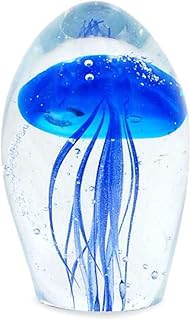 Signes Grimalt By Sigris - Pisapapeles de Cristal | Pisapapeles Medusa - Color Azul Oscuro - 9,5 cm x 6 cm x 6 cm
