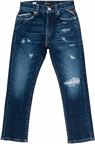 Jeans Replay Sb9081 elásticos para el colegio y parques infantiles