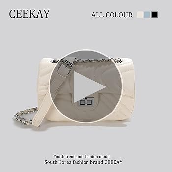 新しいバッグの女CEEKAYファッションの肩を斜めに肩にかけています CEEKAYファッションコーディネート女子バッグチェーン肩
