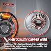 WOOSTAR Estator de Magneto de 8 Bobinas y 4 Cables Reemplazo para CRF250 2004-2009 CRF250R 2012-2013 CRF250X 2015-2017 CRF450 2004 CRF450R OEM 31120-MEN-003 31120-MEN-000 Moto de Cross y Enduro 6