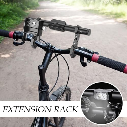 Support de téléphone pour scooter et extension de guidon vélo extérieur