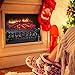 Electric Fireplace Logs, LifePlus Fireplace Insert Heater with Realistic Flame Effect, Ember Bed and 8H Timer, Infrared Fireplace Heater with Remote Control for Indoor Use