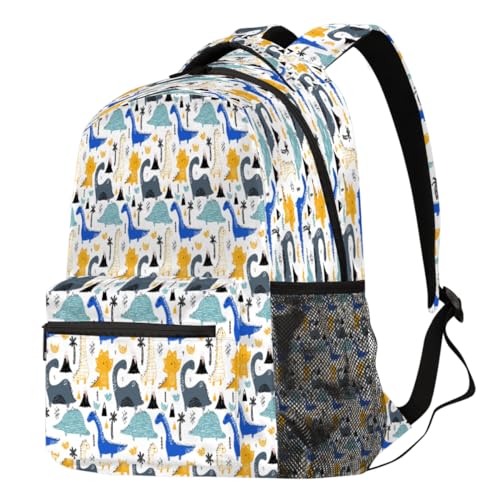 Sac à dos dinosaure d'école et voyage à motif d'animaux