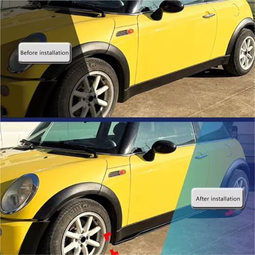 Accesorios modificación Mini Hatch R50 faldones laterales y borde falda decoración 5