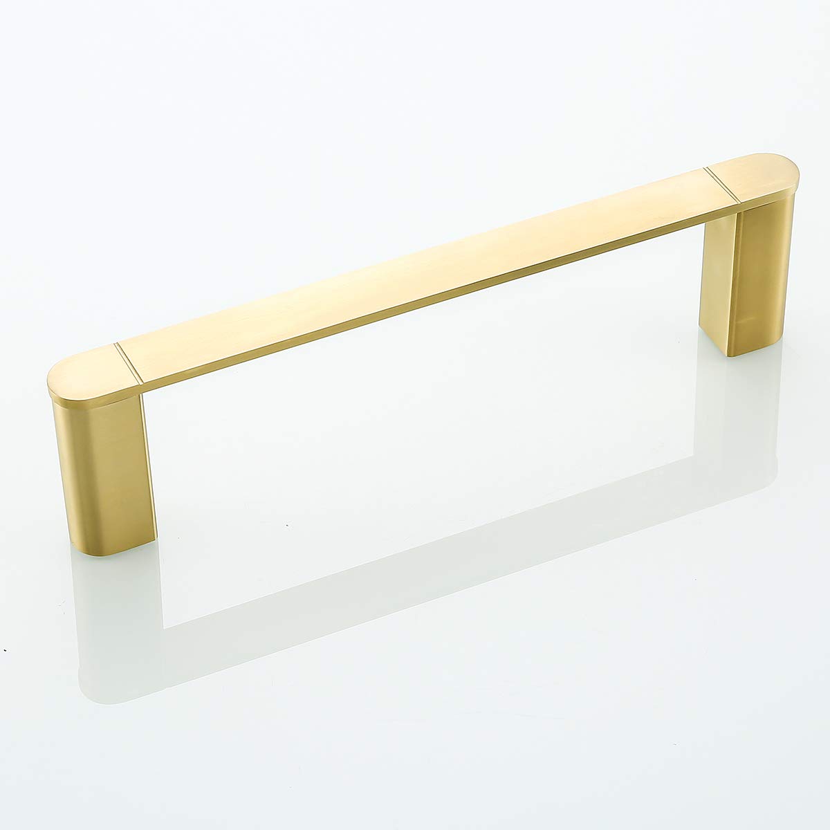 Toallero dorado cepillado de 12 pulgadas, accesorios de baño, toallero para baño, cocina, acero inoxidable SUS 304, estilo contemporáneo montado en la pared 96026-2-12BG. 7