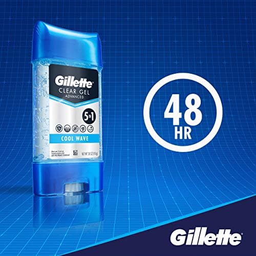 Gillette Antiperspirant Clear Jel Koltuk Alti 70 Ml Cool Wave Amazon Com Tr