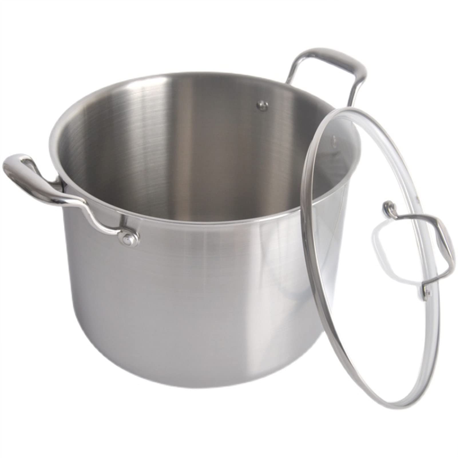 Marmite à soupe grande capacité casserole induction inox 316 avec couvercle