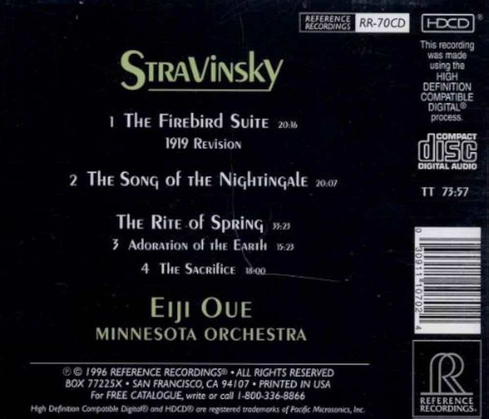 Igor Stravinsky, Eiji Oue, Minnesota Orchestra - Stravinsky