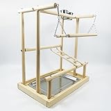 [Favorise la santé et le bien-être] Favorisez la santé globale de votre oiseau avec des exercices réguliers et des moments de jeu sur ce support de jeu stimulant pour oiseaux.