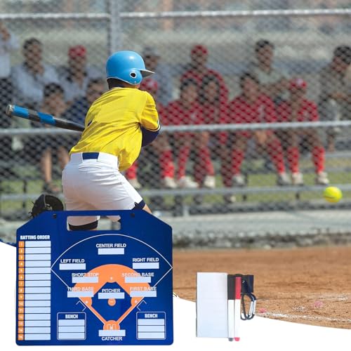 Tableau blanc de baseball suspendable effaçable terrain et clôture