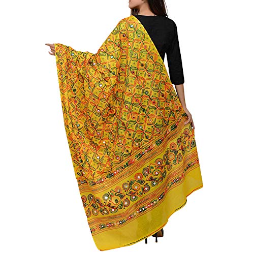 Embroidery Dupatta Scarf Handmade Mirror Sticker Stoles Hijab Stole For Gifts Women2