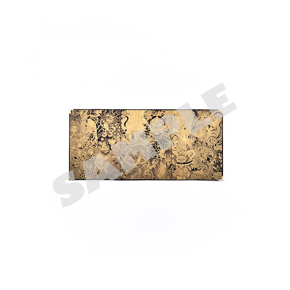 Amazon | 『龍が如く』20周年記念 金屏風 | その他のゲーム機種本体全般