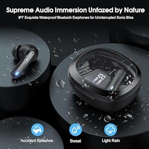 Wireless Earbuds Bluetooth 5.4 in Ear Earbuds HiFi Stereo Headphones, Black — photo 5 of 6