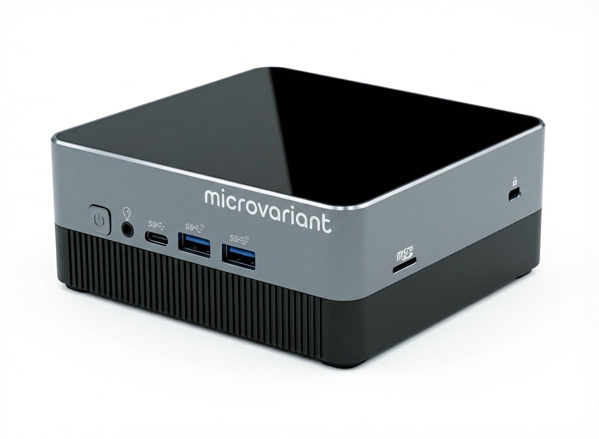 coreX Pro Mini PC i5-13500 13th Gen, 16GB DDR4, 512GB NVMe SSD, Iris Xe Graphics, Triple Display, Windows 11 Pro, WiFi 6, BT 5.0 - Grey