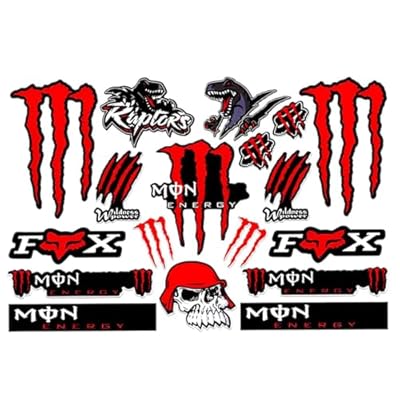 XUZOPIM Pegatinas Reflectantes Monster Energy Pegatinas Moto Resistentes Al Agua Casco De Moto Monopatín Coche Y Motos De Crucero Rojo | Ya disponible en tu tienda friki favorita! En mundofriki.es! XUZOPIM Pegatinas Reflectantes Monster Energy Pegatinas Moto Resistentes Al Agua Casco De Moto Monopatín Coche Y Motos De Crucero Rojo | Ya disponible en tu tienda friki favorita! En mundofriki.es!
