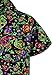 V.H.O. Funky Camisa Hawaiana, Skull, multiblack S