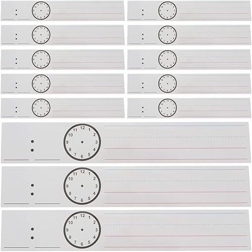Sentence - Tiras magnéticas de borrado en seco para profesores, 2 juegos de tiras de palabras con rayas blancas, aprendizaje adhesivo para