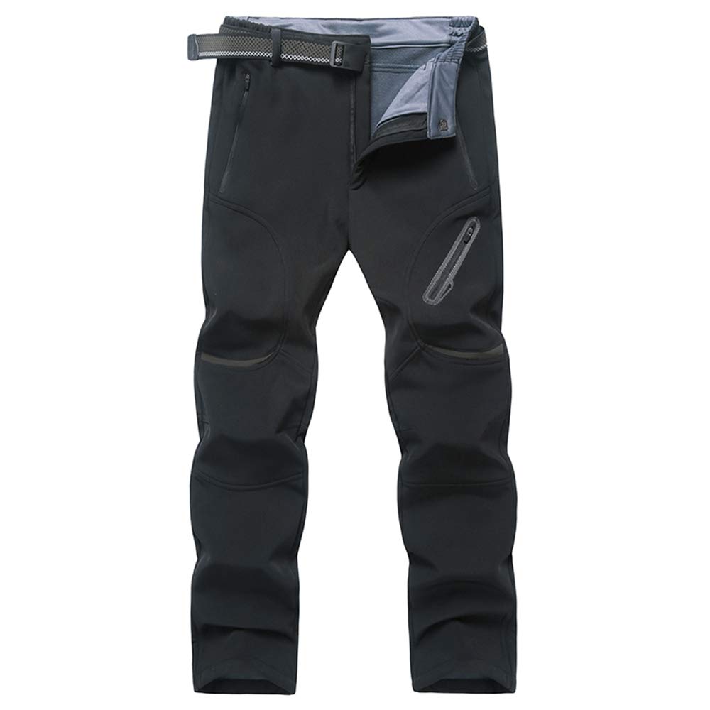 Chickwin Herren Wanderhose Jogging Berghose Sport Skihose Trekkinghose Winddicht Warm Wasserdicht Langlaufhose für Jagd Trekking und Fahrrad