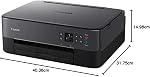 Canon Pixma TS5320 Wireless All-in-One Inkjet Printer - Copying, Scanning - Perfect for Home and Office Use, Black