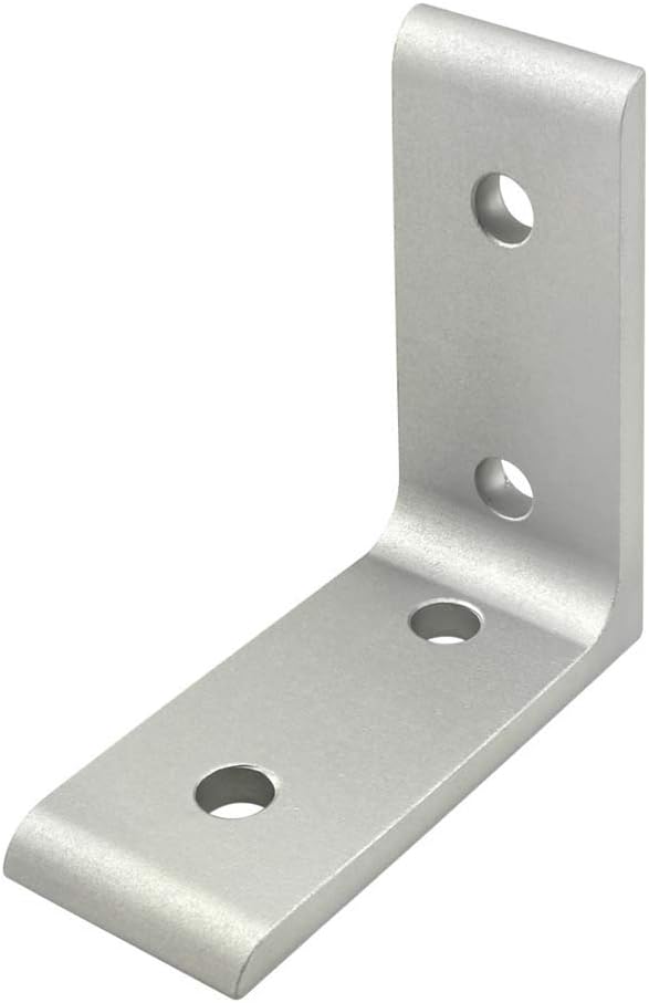 80/20 Inc., 40-4301, 40 Series 4 Hole Tall Inside Corner Bracket (10 Pack)