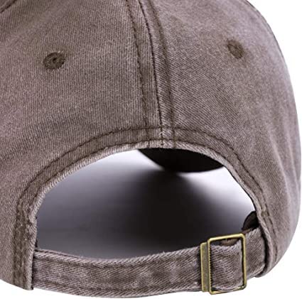 Image of 1969 Denim Washed Stylish Cap for Men Women with Brim (Fit to Head Size - Approx 54CM to 60CM)