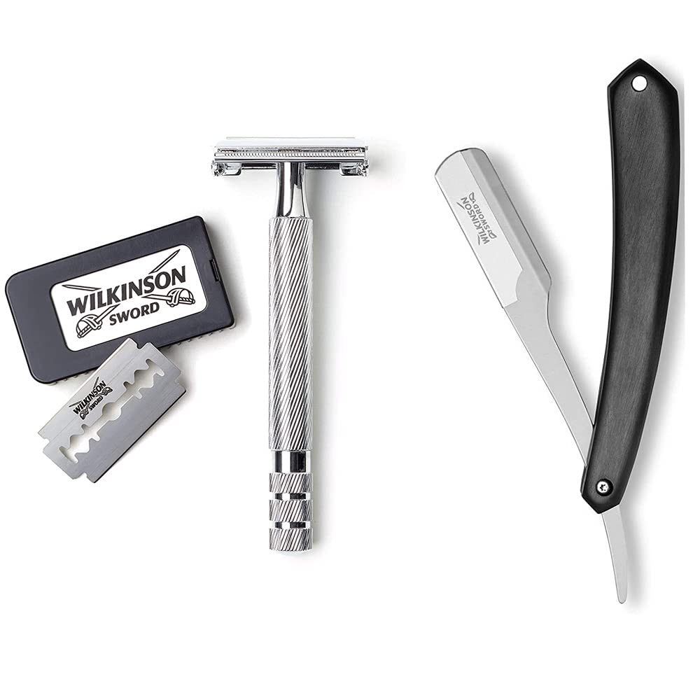 Wilkinson Sword Classic Economie - Megapack De Recambios De Hojas De Afeitar De Doble Filo Para Hombre, Afeitado Manual Masculino, 125 Cuchillas Para Hoja De Barbero, color Blanco, 100 g