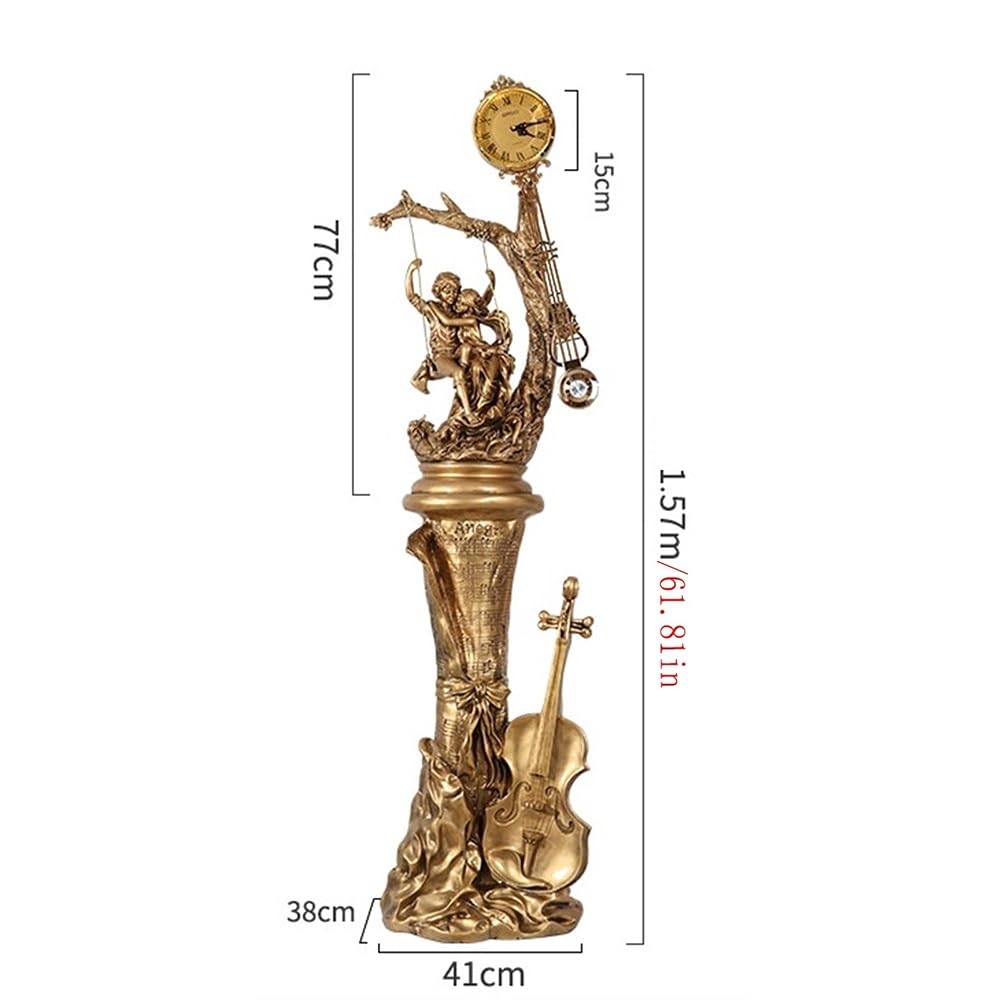 Decorativo Reloj de Piso Europeo Vertical péndulo para la Oficina | Nuevo reloj vertical chino