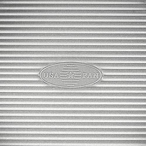 USA Pan 1070LC-3-ABC American Bakeware Classics 9-Inch Round Cake Pan, Aluminzed Steel, NULL - Thumbnail 4