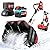 17" Cordless Snow Shovel with Wheels, 9000mAh Brushless Electric Snow Blower Battery Powered, 20-30FT Throw Distance/Larger Snow Removal,12lb Lightweight Snow Thrower for Driveway/Steps/Patio/Sidewalk