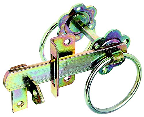 Alberts 210250 Serratura Per Cancelli Da Giardino | Per Cancelli Alti O Cancelli Paravento | Zincato Galvanico, Con Strato Spesso Passivato