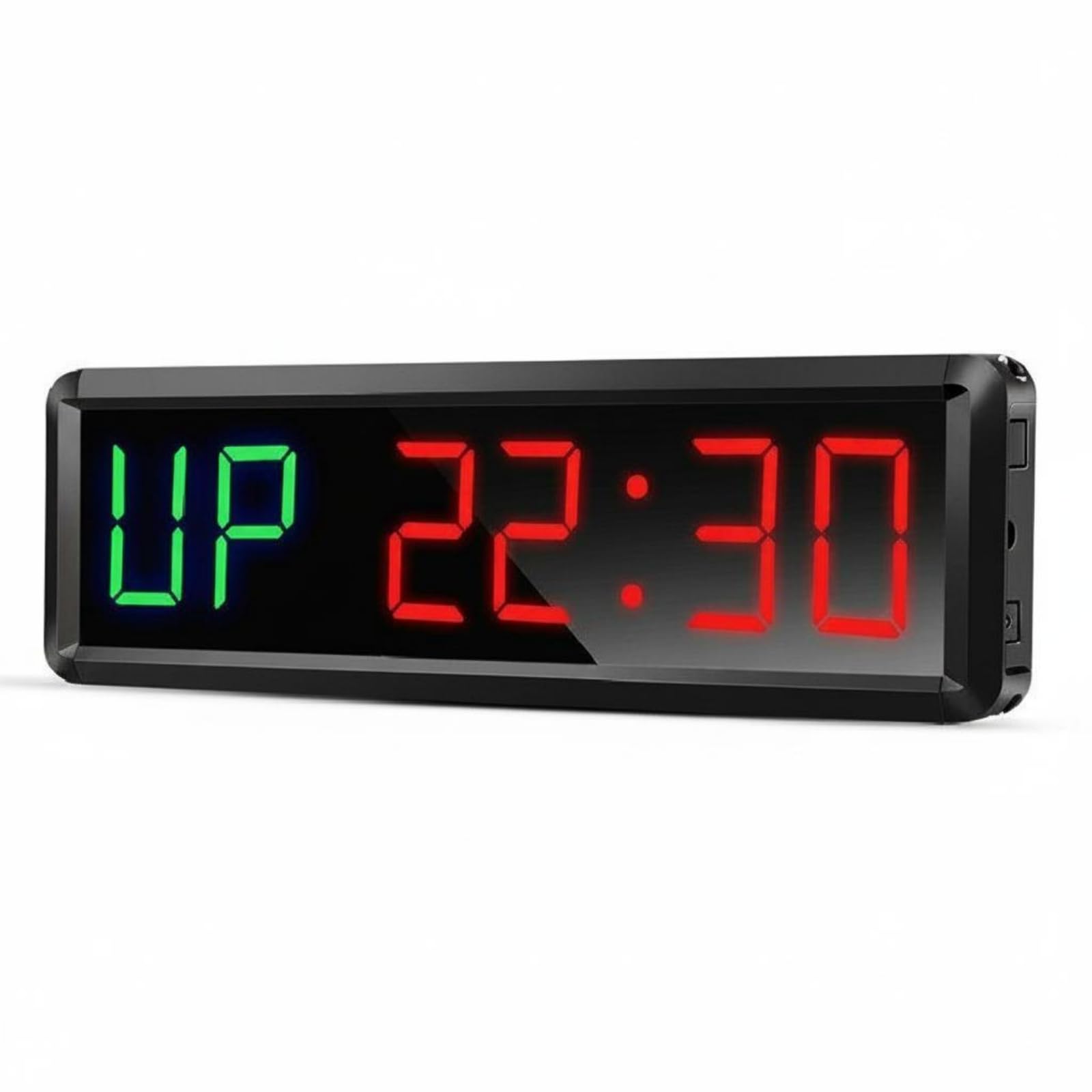 Custom Intervals Interval Gym Timer Infrared Controller LED Gym Timer Stopwatch Fitness Gear Countdown, Green Red|Sporting Goods | Fitness Running & Yoga | Fitness Technology-image-26