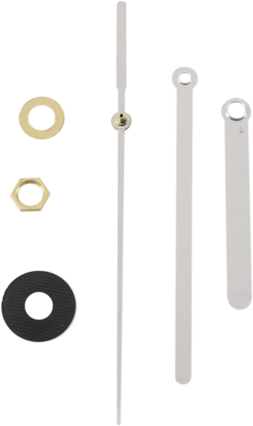 Gleader Clock Movement Mechanism with White Hour Minute Red Second Hand DIY Tools Kit