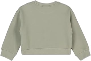 سويت شيرت برقبة دائرية.