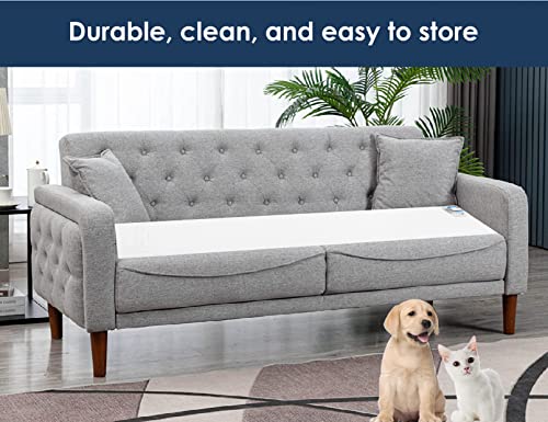 Paparela Scat Shock Mat For Dogs And Cats Indoor, Pet Shock Mats For Training Pets, Electric Repellent Mat Keeps Dogs And Cats Off Counter, Couch And Sofa, 3 Training Modes (60" X 12" Two Pieces) #TOP4