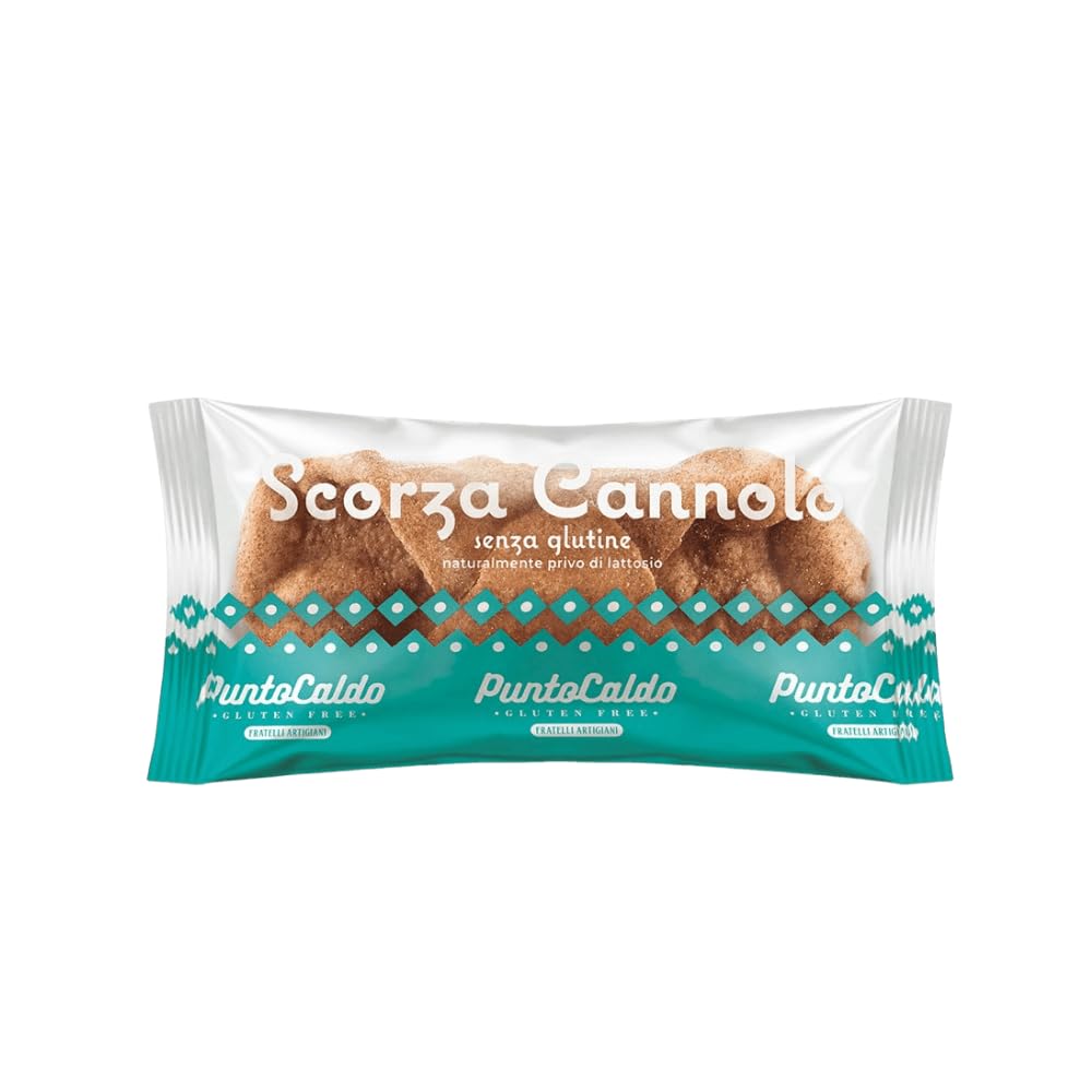 Tesori di Sicilia - Cannoli Siciliani Senza Glutine da Farcire, Scorze Croccanti Artigianali - 40 pezzi