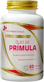 Óleo de Prímula 500mg 60 Cápsulas - Flora Nativa