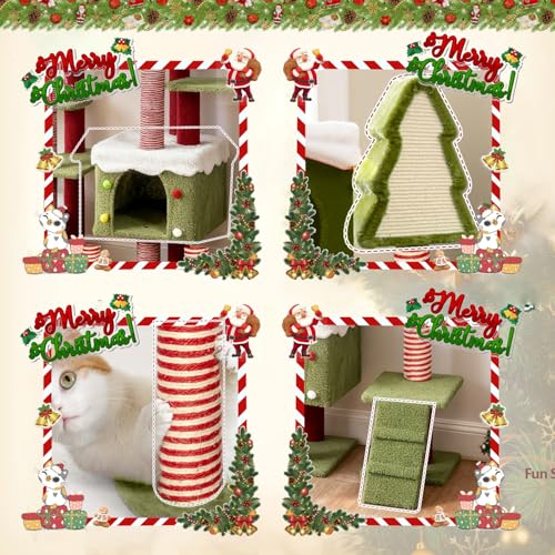 Árbol para gatos extra grande de 74 pulgadas de alto miniatura 4